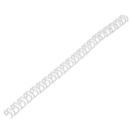 Sircle Binding Spines, Wire, 3/8in, Silver, PK100 9003831S