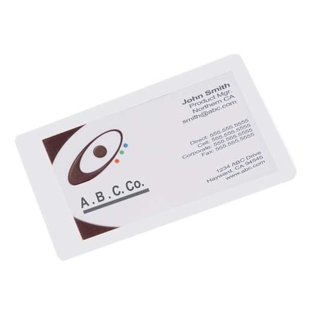 Sircle Laminating Pouches, 2-5/8x3-7/8in, PK100 MIL-05