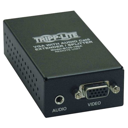 Tripp Lite Display Extender Receiver, VGA/3.5mm B132-100A