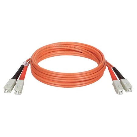 Tripp Lite Fiber Optic Patch Cord, SC/SC, 1m, Orange N306-003