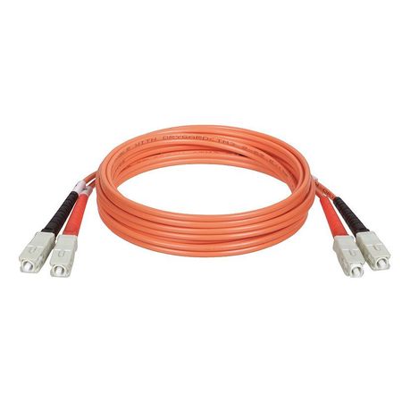 TRIPP LITE Fiber Optic Patch Cord, SC/SC, 2m, Orange N306-006