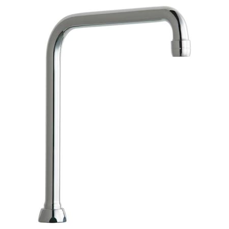 Chicago Faucet Double Bend Spout, Brass HA8AE3JKABCP