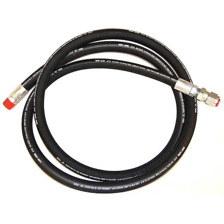 Wheeler-Rex Output Hose, High Pressure, 10 Ft, 300 psi 221065