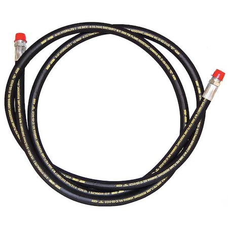 Wheeler-Rex Output Hose, High Pressure, 10 Ft, 1000psi 220577