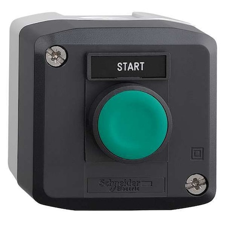 Schneider Electric Push Buttn Cntrol Station, 1NO, Start, 22mm XALD101H29H7