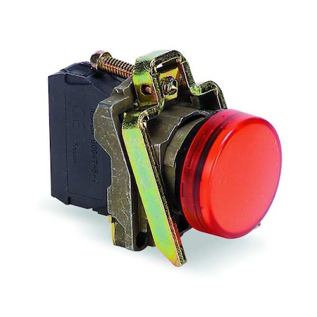 Schneider Electric Pilot Light Complete, Red, 22mm XB4BV64