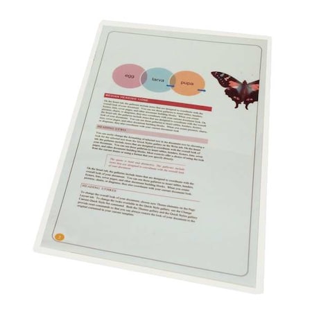 Sircle Heat Laminating Pouches, 9x14-1/2in, PK100 377969