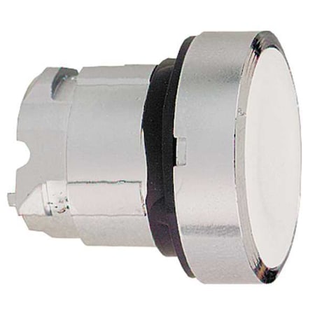 Schneider Electric Push Button operator, 22 mm, White ZB4BA1