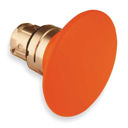 Schneider Electric Push Button Operator, Mushroom Head, Momentary Action, Not Applicable Release, Non-Illuminated, Red ZB4BR4
