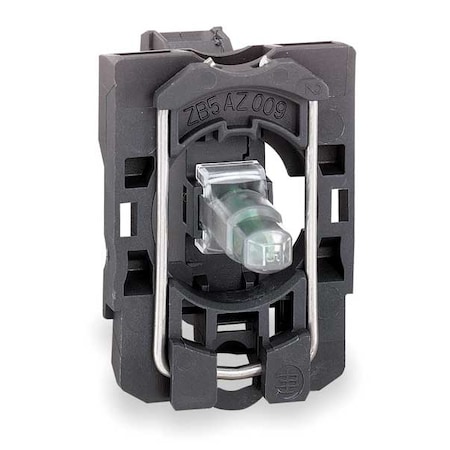 Schneider Electric Lamp Module, 22mm, 120VAC, Green, LED ZB5AVG3