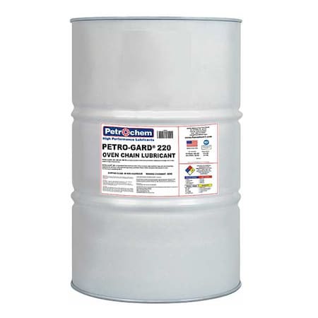 Petrochem 55 gal, Drum, Synthetic Oil, Amber PETRO-GARD 220-055