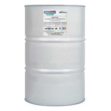 Petrochem 55 gal Gear Oil Drum 460 ISO Viscosity, 140 SAE, Clear FOODSAFE GEAR FG-460-055