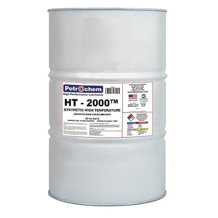 Petrochem 55 gal, Drum, Synthetic Oil, Yellow HT-2000-055