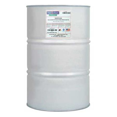 Petrochem 55 gal Gear Oil Drum 320 ISO Viscosity, 90 SAE, Clear FOODSAFE GEAR FG-320-055