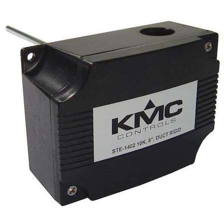 Kmc Controls Temperature Sensor, 8 In. Duct Rigid STE-1402