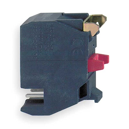 Schneider Electric Contact Block, 1NC Slow Break, 22mm ZBE1024