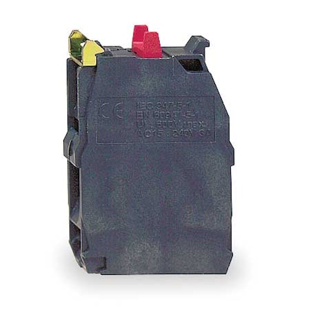 Schneider Electric Contact Block, 2NC Slow Break, 22mm ZBE204