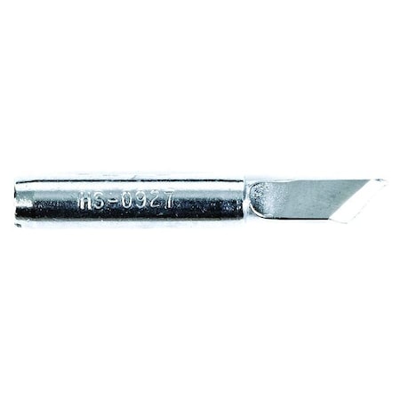 Plato Soldering Tip, 1/4 in knife tip, 900M-T-K, T18-K, For Use With Hakko FX-888E, FX-8801, 936 and 937 HS-0927