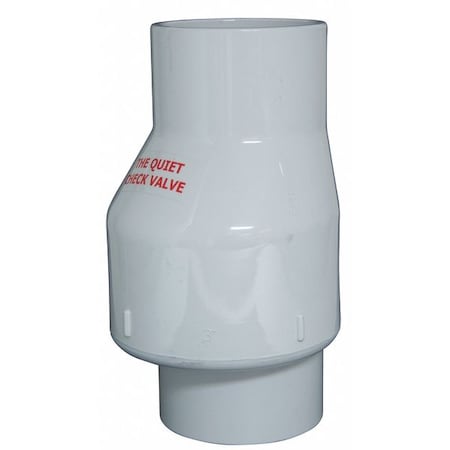 Zoeller Silent PVC Full Flow Check Valve 3" 30-0044