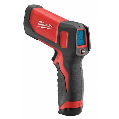 Milwaukee Tool Infrared Thermometer, Backlit High Contrast White On Black LCD, -22 Degrees  to 662 Degrees F 2265-20NST