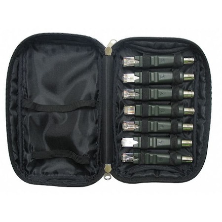 Tempo Communications Carry Case and Connectors, For NETcat-500 NC-510