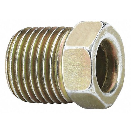 WEATHERHEAD Nut, Inverted Flare, Brass 105X5