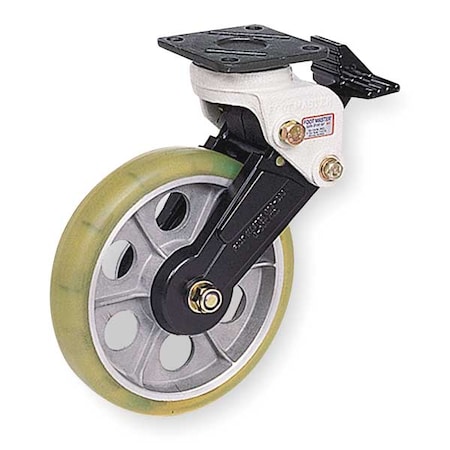 Zoro Select Swivel Plate Shock-Absorbing Cstr, 550 lb GDS-200B-SF