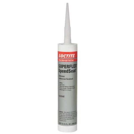 Loctite Watertight in 2 hrs., Fast Dry Gasket Sealant, 300 mL, Clear, Temp Range -40 to 250 Degrees F 1311327