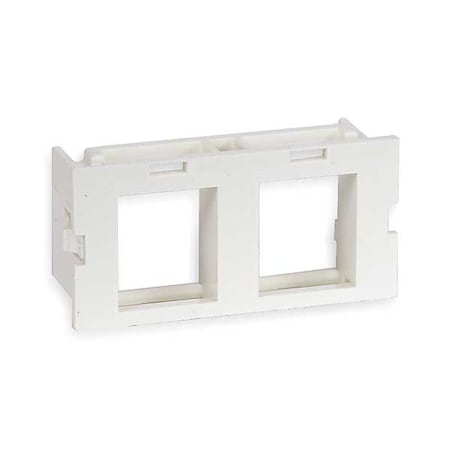 Hubbell Premise Wiring Cable Ring, 2 Port, PK10 HWM2K10