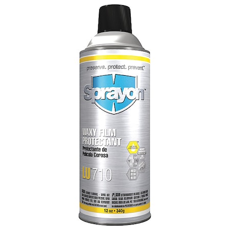 Sprayon PDRP Waxy Film Lubricant, Aerosol, 12 oz SC0710000