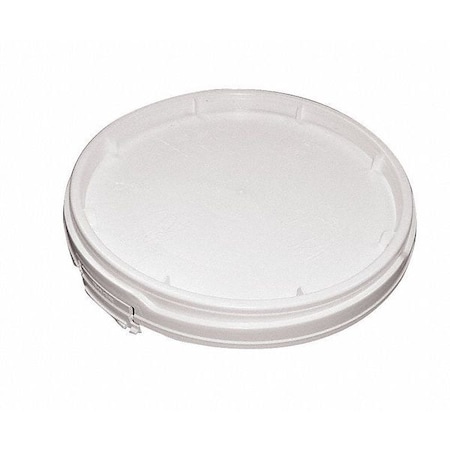 Zoro Select Lid, HDPE, Wht, 1 Gal, UN, No Gasket 52835