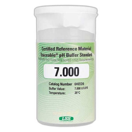 Traceable pH Standard, Cert. Ref Material, PK6 4288