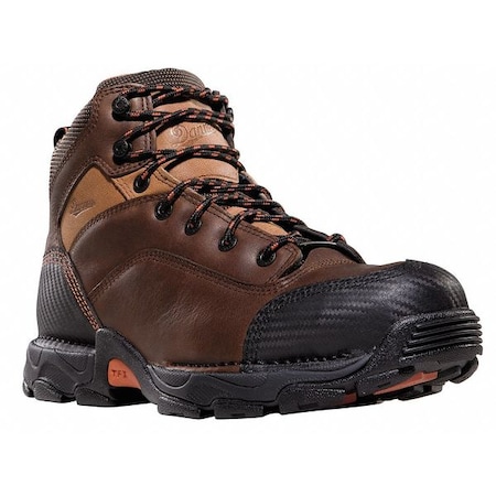 Danner Men's Work Boot, 14 D, Plain Toe, 5 in H, Brown 17601-14D