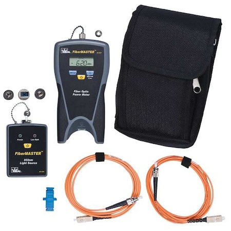 Ideal Fiber Optic Test Kit, FiberMaster 33-931