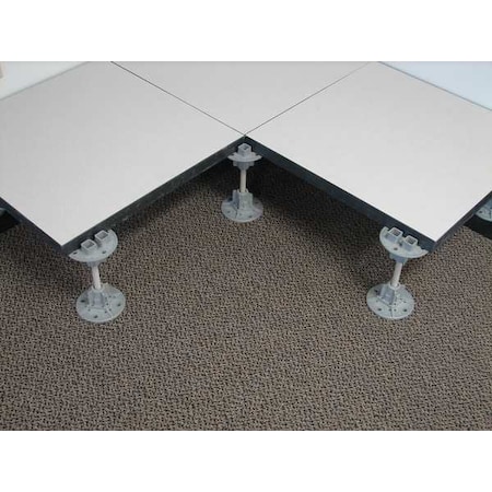 Fibergrate Fiberglass Micro-Mesh Grating, 24 in Span, Solid-Top Surface, Corvex Resin, Dark Gray 260612