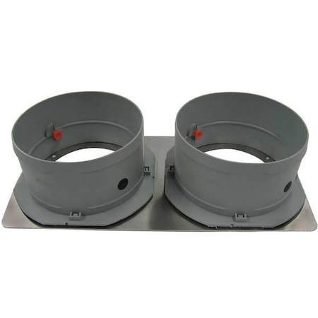 Tjernlund Products Ducting Kit, For Use With 6KXZ0 DT2-6