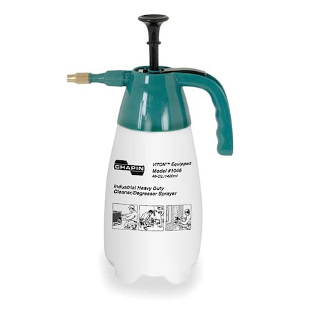 Chapin 1/2 gal. Industrial Cleaner/Degreaser Hand Sprayer, Poly, Not Applicable L Hose, 3 in L Wand 1046