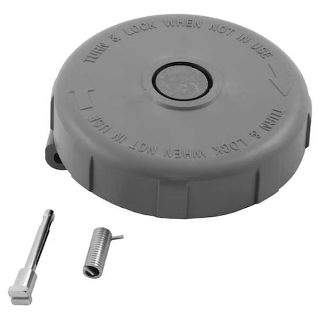 Hubbell Wiring Device-Kellems Repl. Cover Assembly, IEC, MI, 100A CA100MI