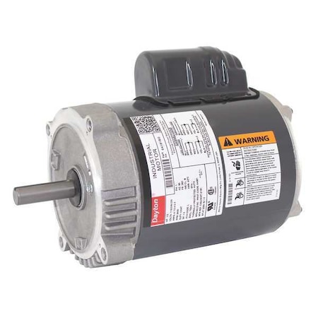Dayton Capacitor-Start General Purpose Motor, 1/3 hp HP, 115