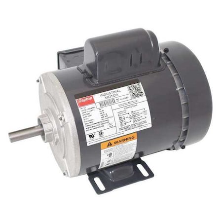 Dayton Capacitor-Start General Purpose Motor, 3/4 hp HP, 115/208-230V AC Voltage, 56 Frame 6K358BG