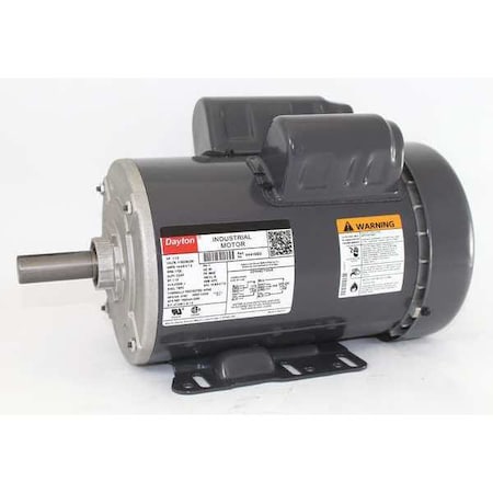 Dayton Capacitor-Start/Run General Purpose Motor, 1 1/2 hp HP, 115/208-230V AC Voltage, 56HZ Frame 6K419