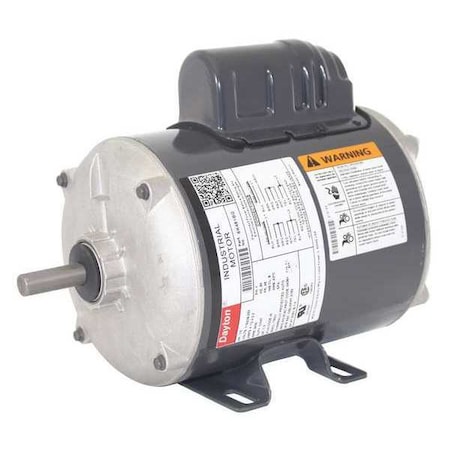 Dayton Capacitor-Start General Purpose Motor, 1/3 hp HP, 115/208-230V AC Voltage, 48 Frame 6K481BG