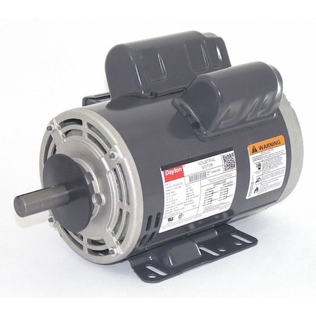 Dayton Capacitor-Start/Run General Purpose Motor, 2 hp HP, 115/208-230V AC Voltage, 145T Frame 6K631