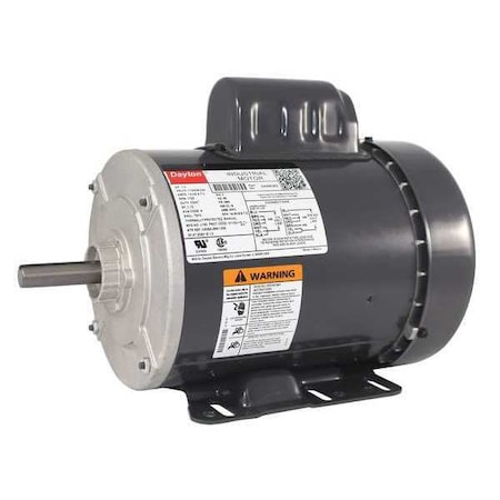 Dayton Capacitor-Start General Purpose Motor, 1 hp HP, 115/208-230V AC Voltage, 56H Frame 6K640
