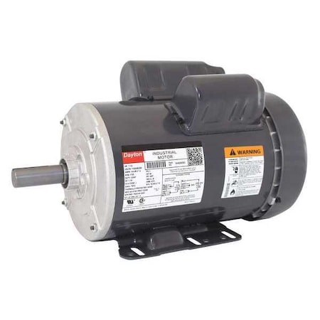 Dayton Capacitor-Start/Run General Purpose Motor, 1 1/2 hp HP, 115/208-230V AC Voltage, 145T Frame 6K828