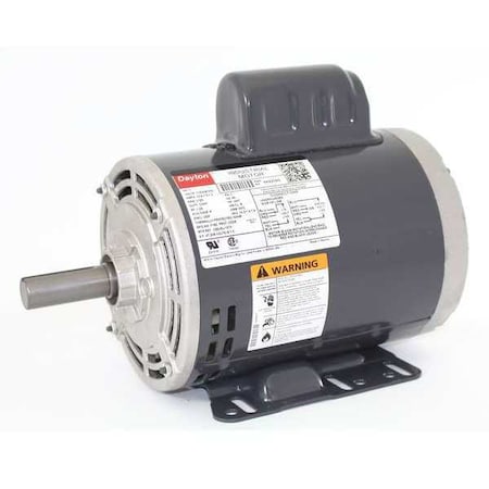 Dayton Capacitor-Start General Purpose Motor, 1 hp HP, 115/208-230V AC Voltage, 143T Frame 6K825