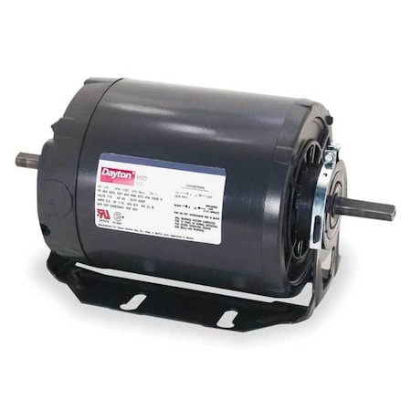 Dayton Tool Motor, 2-Shaft, 1/2hp, 3450rpm, 115V 6K866BA