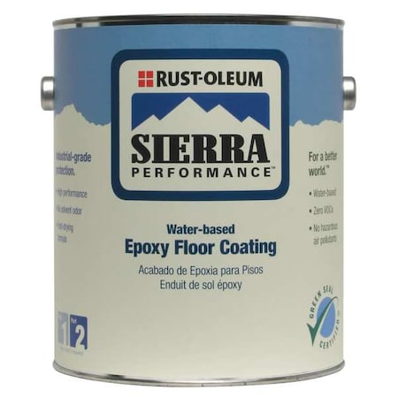 Rust Oleum 1 Gal Sierra S40 Epoxy Floor Coating High Gloss
