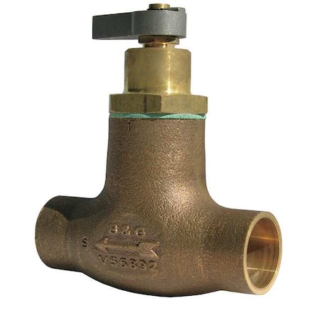 Bell & Gossett 3/4" Sweat Bronze Flo-Control Valve 107024