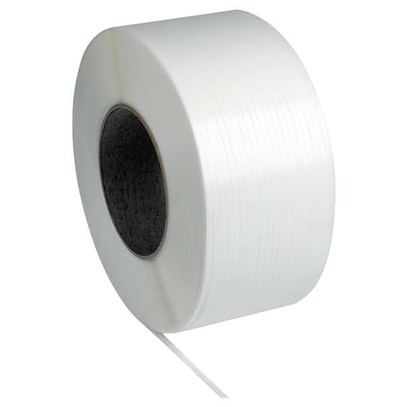 Zoro Select Strapping, 18,000 ft. L, Polypropylene 6LGC7